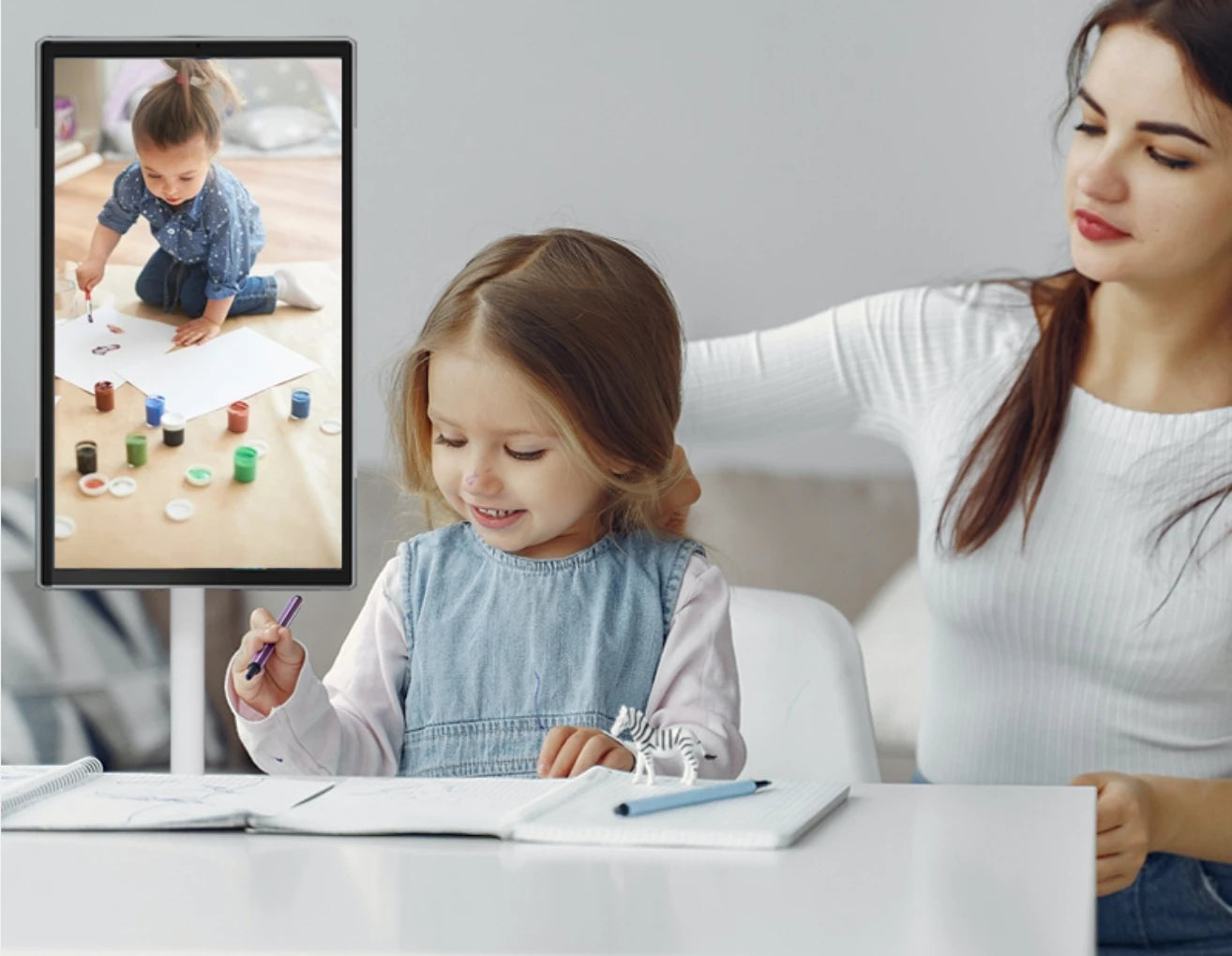 21.5 inch portable wireless smart screen tv stand