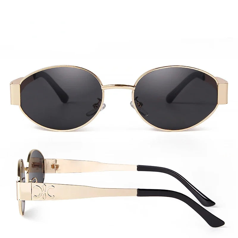 Trendy round sunglasses