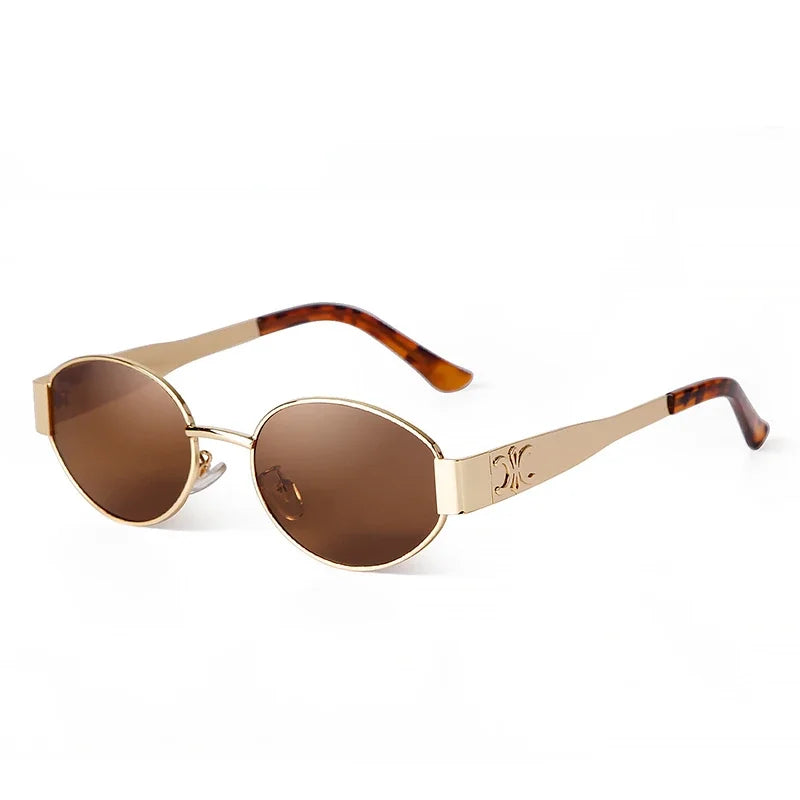 Trendy round sunglasses