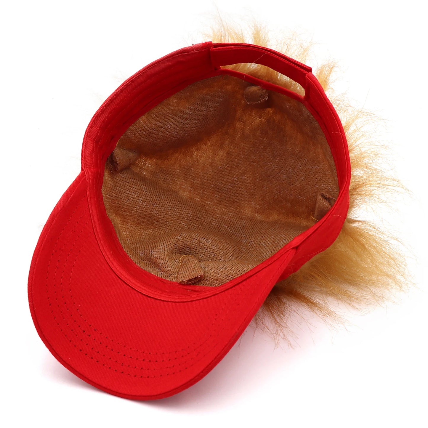Trump 2024 Snapback Cap with wig