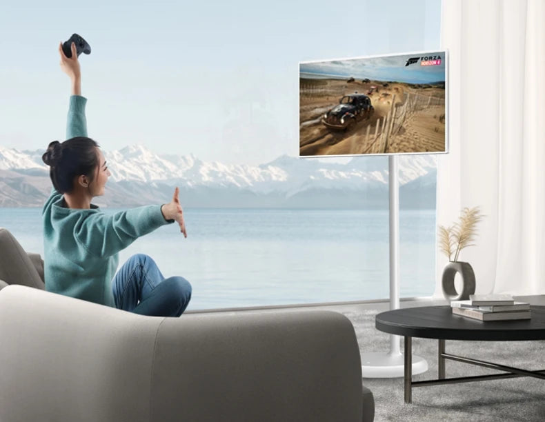 21.5 inch portable wireless smart screen tv stand
