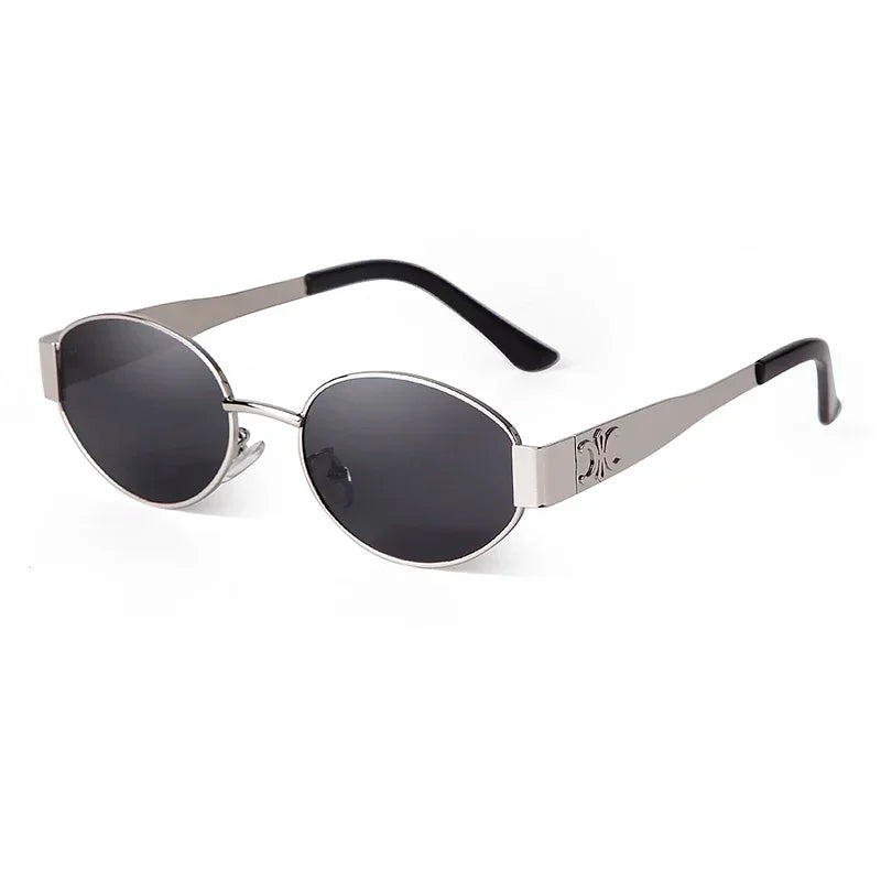 Trendy round sunglasses