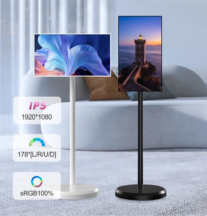 21.5 inch portable wireless smart screen tv stand