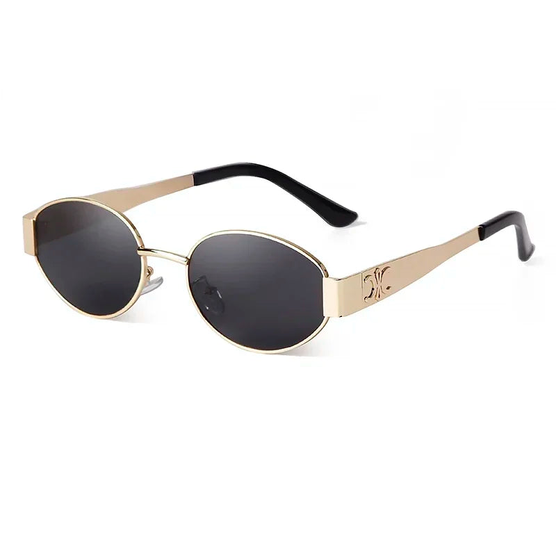 Trendy round sunglasses