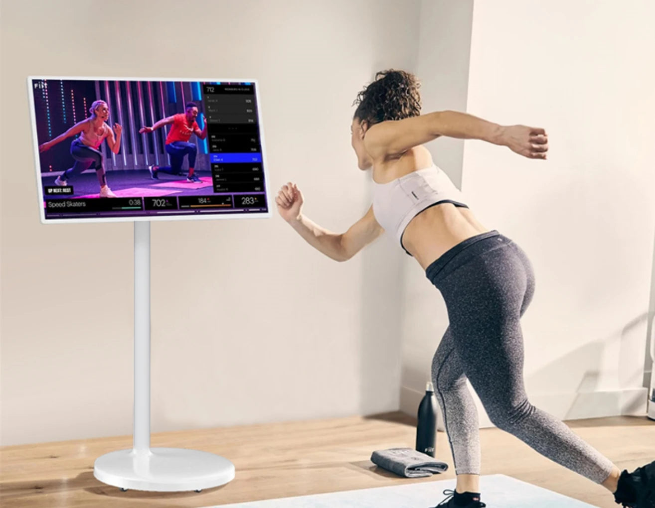21.5 inch portable wireless smart screen tv stand