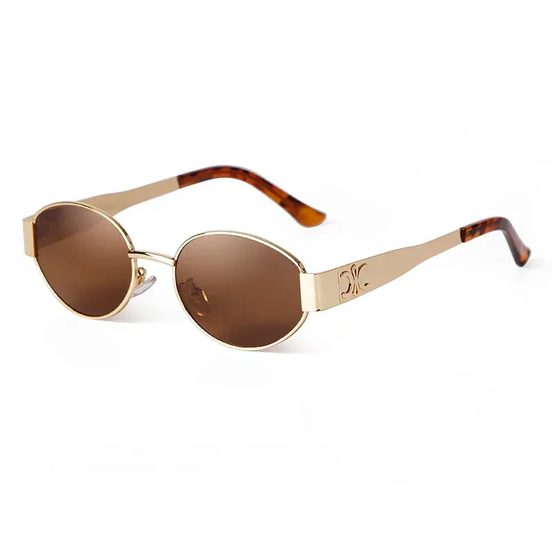 Trendy round sunglasses