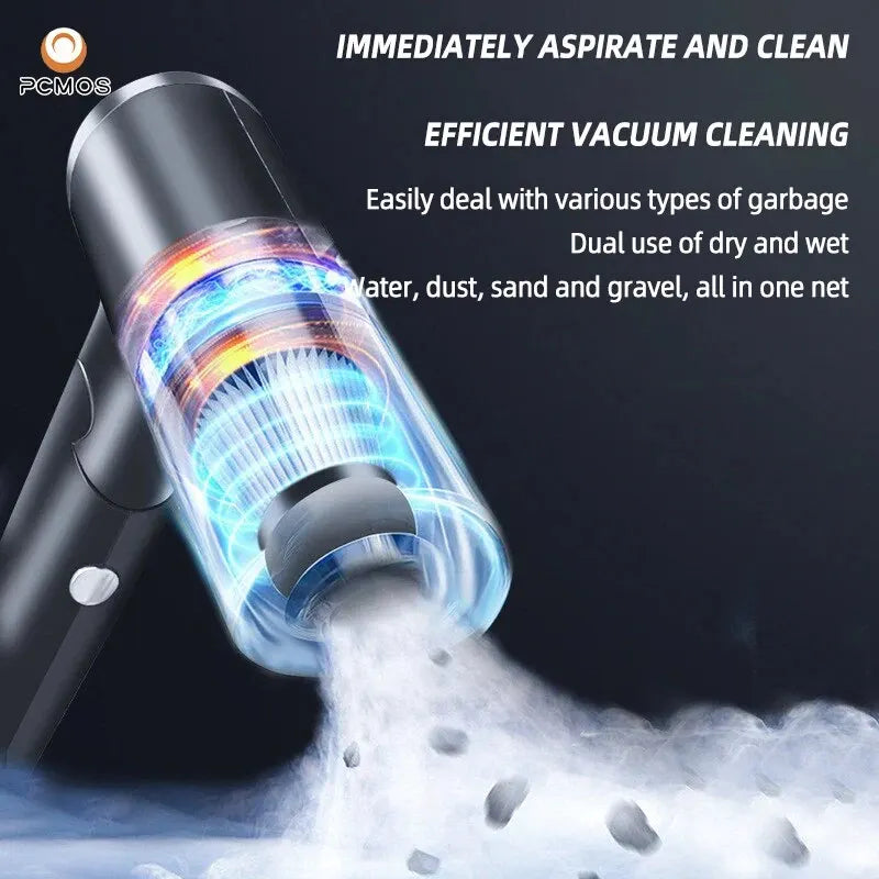 Wireless Vacuum Cleaner for Home and Car 120W