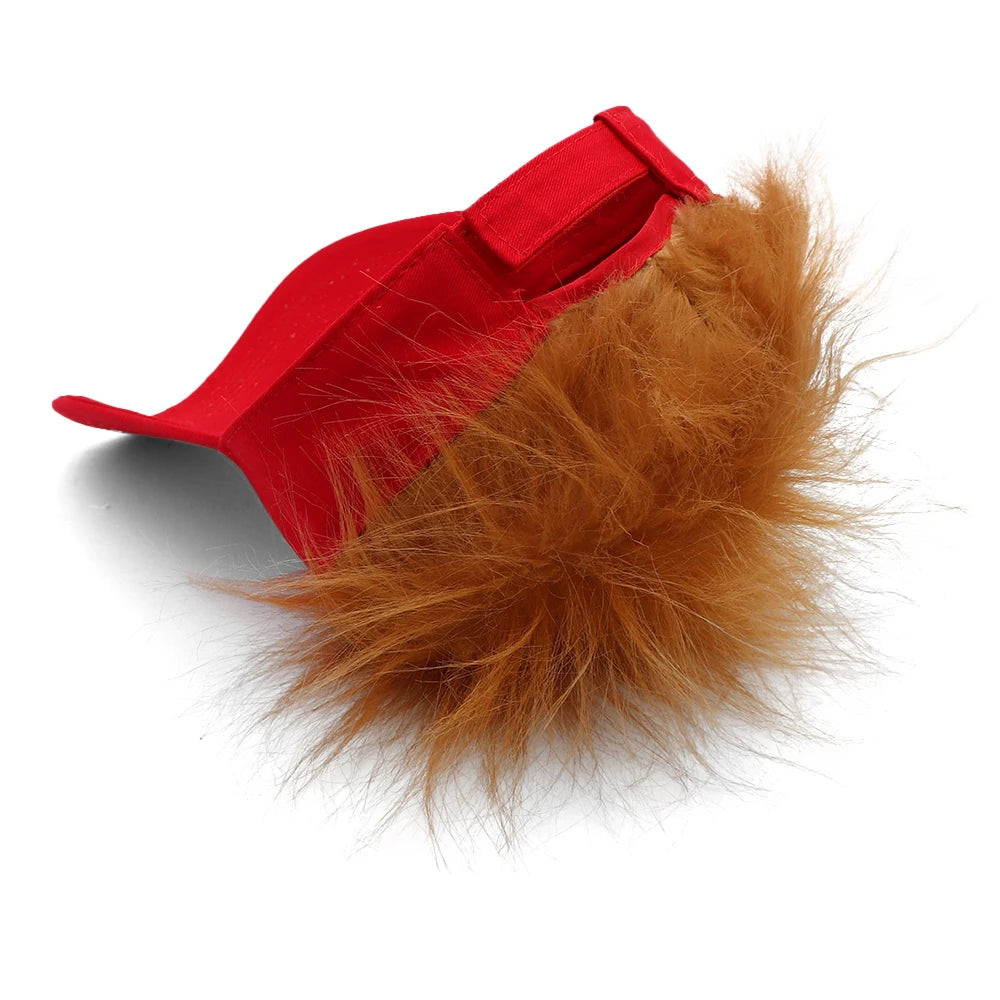 Trump 2024 Snapback Cap with wig