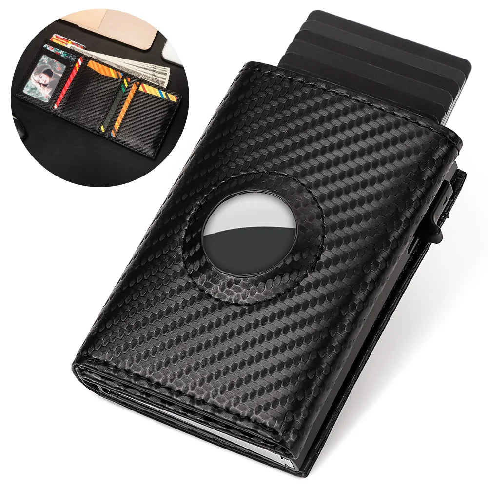 Men Smart Wallet Credit Card Holder for AirTag