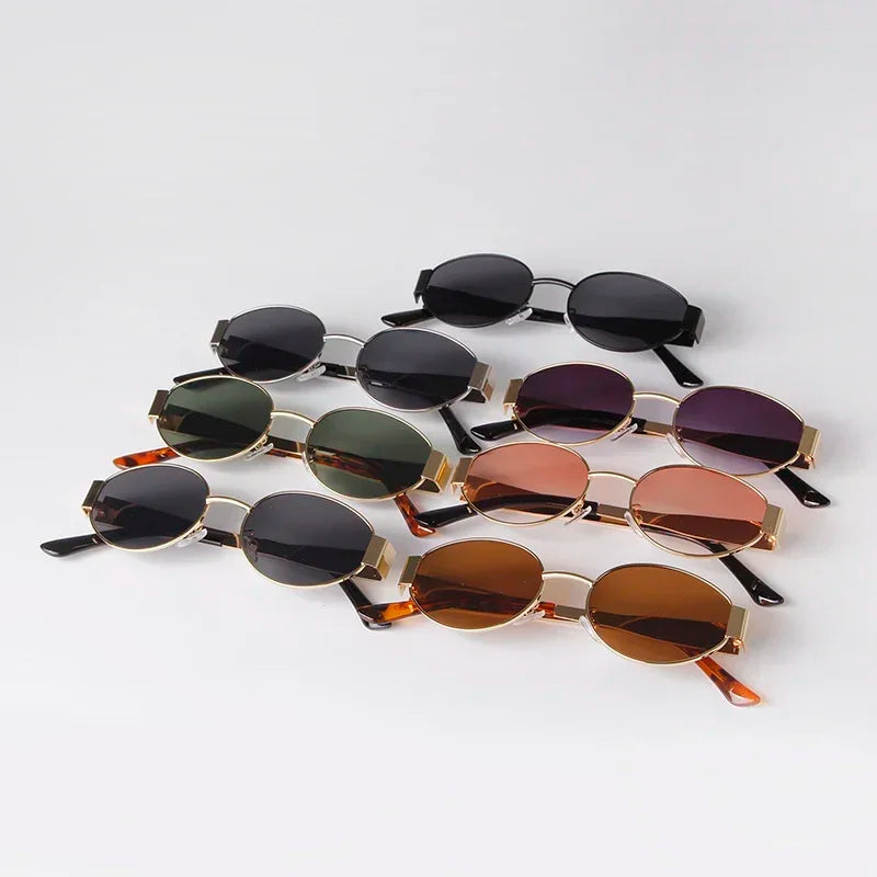 Trendy round sunglasses