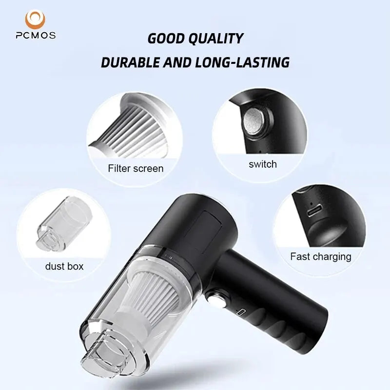 Wireless Vacuum Cleaner for Home and Car 120W
