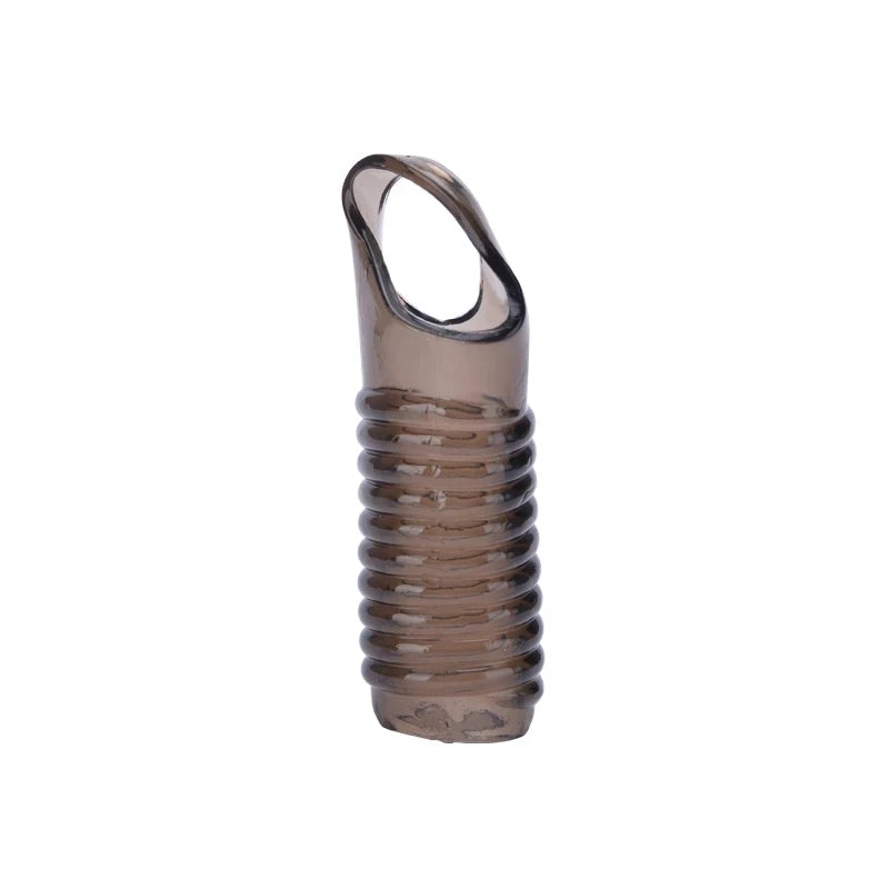 Penis Extension Ring Sleeve Condoms / Reusable Penis Enlargement