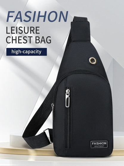 Nylon Chest Bag For Men