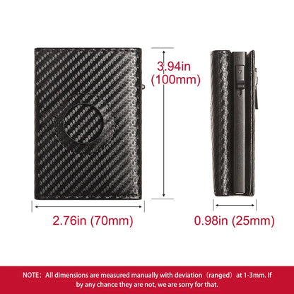 Men Smart Wallet Credit Card Holder for AirTag