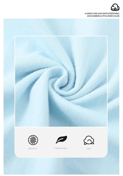 Cotton Solid T-Shirts