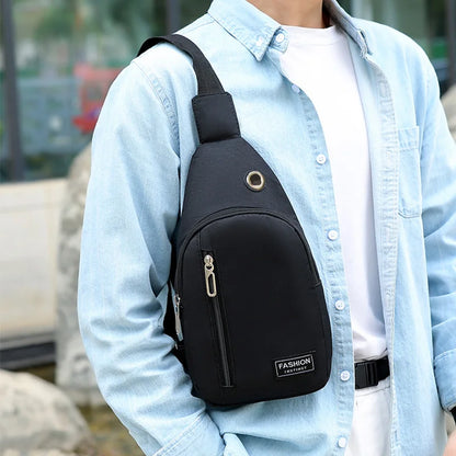 Nylon Chest Bag For Men