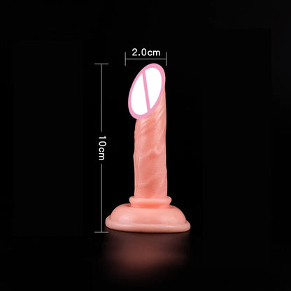 Realistic Dildo Skin Feeling Sex Toys for Women / with Suction Cup