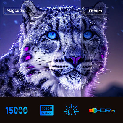 Magcubic HT600 Projector 550ANSI 1080P  Auto Focus  Netflix & Youtube Certified