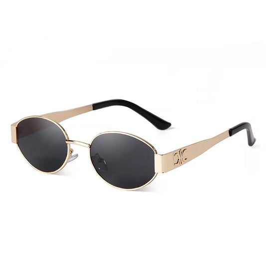 Trendy round sunglasses