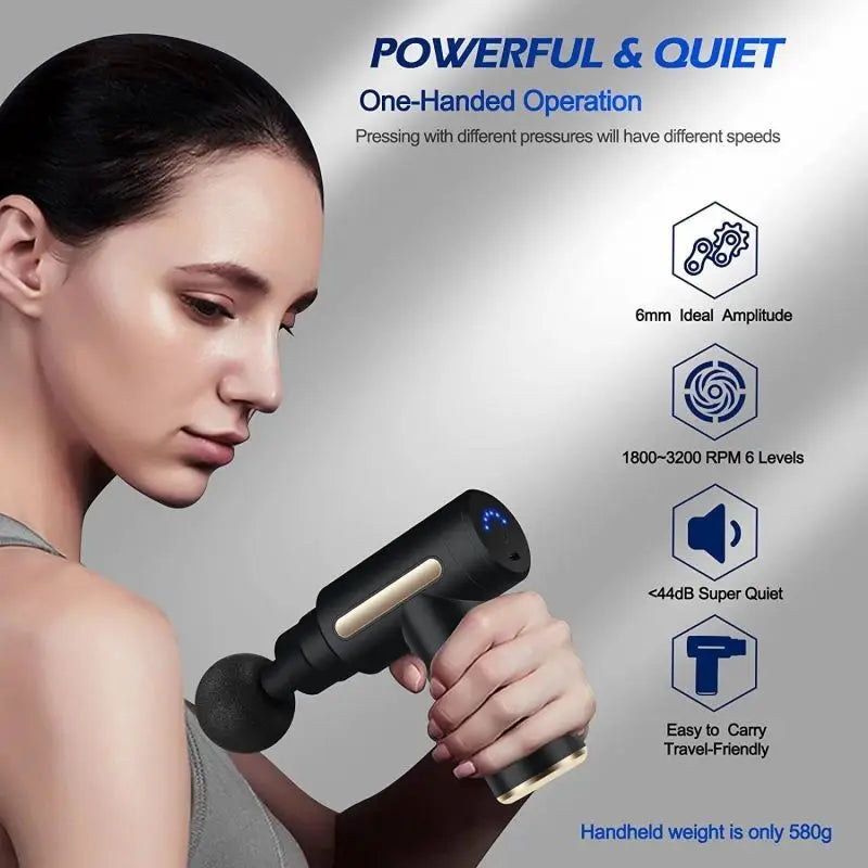 Deep Tissue Muscle Fascial Gun Muscle Massage Gun