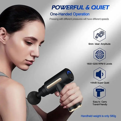 Deep Tissue Muscle Fascial Gun Muscle Massage Gun