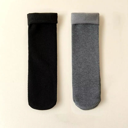 5 Pairs Of Men's Socks, Autumn And Winter Vintage Athletic Style