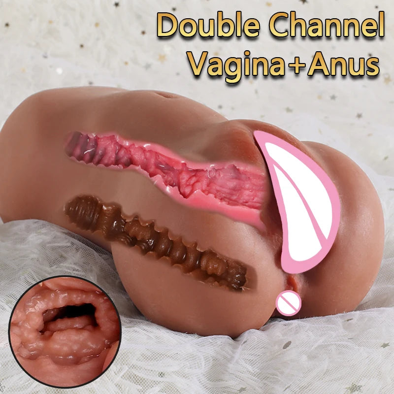 Realistic Vagina & Anus Male Masturbation Sex Doll