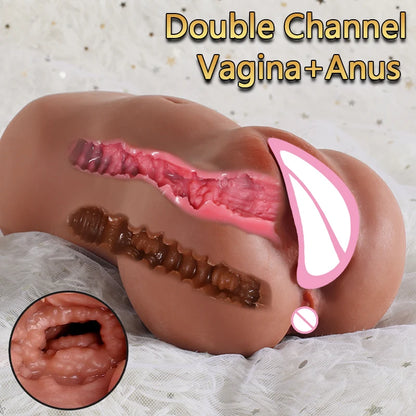 Realistic Vagina & Anus Male Masturbation Sex Doll