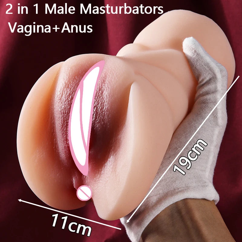 Realistic Vagina & Anus Male Masturbation Sex Doll