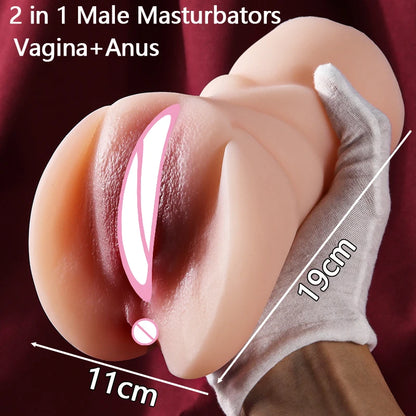 Realistic Vagina & Anus Male Masturbation Sex Doll