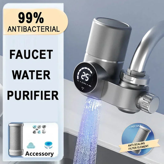 Ultraviolet Deep Sterilization 8-stage Fine Filtration Heating Faucet And Filter