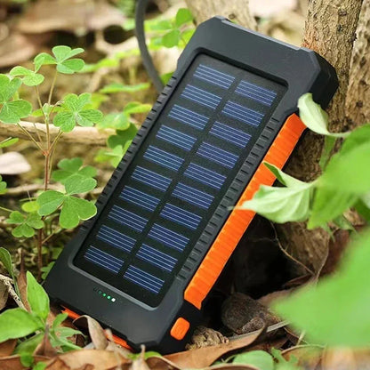 Portable Solar Powered Battery Charger / Power-bank 200000mah