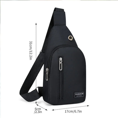 Nylon Chest Bag For Men