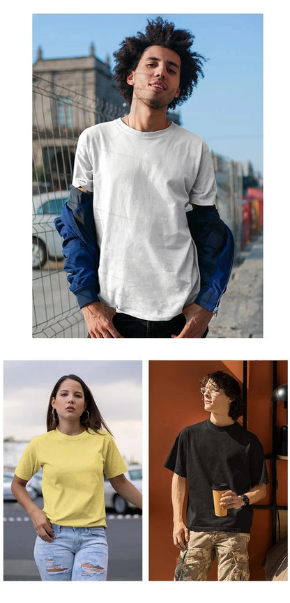 Cotton Solid T-Shirts