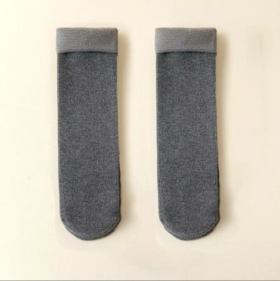 5 Pairs Of Men's Socks, Autumn And Winter Vintage Athletic Style