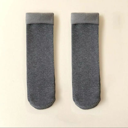 5 Pairs Of Men's Socks, Autumn And Winter Vintage Athletic Style
