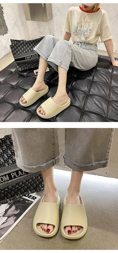 Mens Thick Bottom NonSlip  Slides