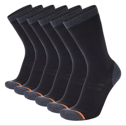 5 Pairs Of Men's Socks, Autumn And Winter Vintage Athletic Style