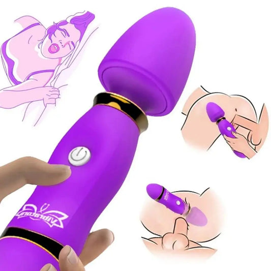 Dildo Vibrator G Spot Vagina Clitoris Stimulator / Butt Plug