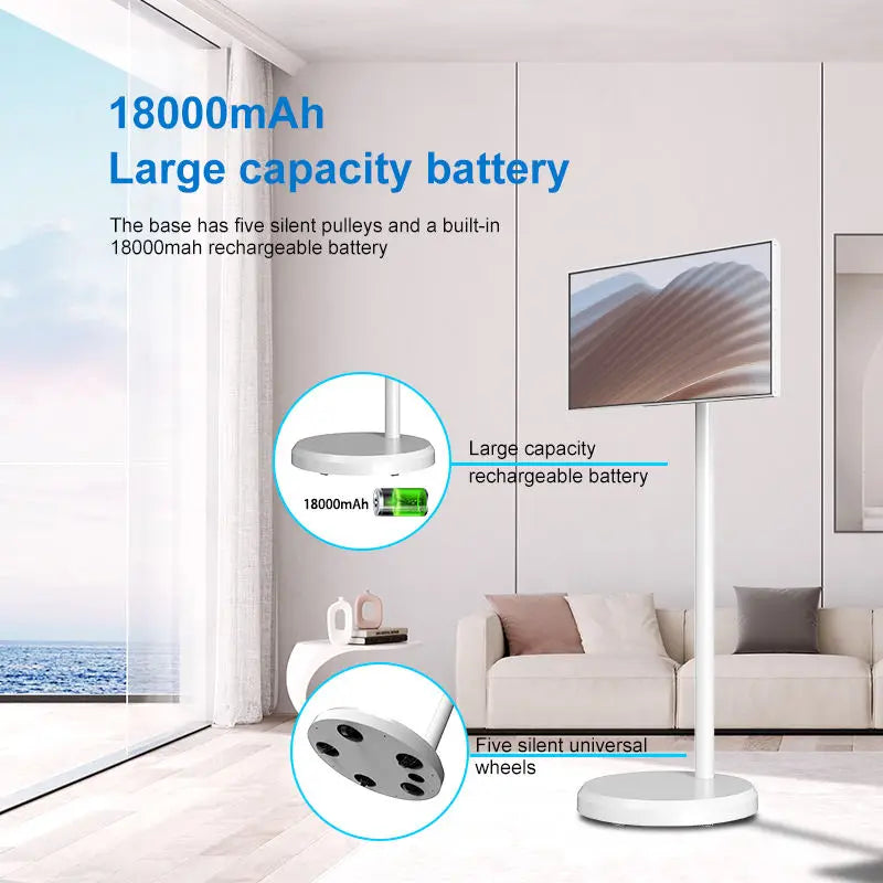21.5-inch  Android Portable Touch Screen TV