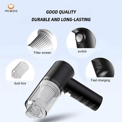 Wireless Vacuum Cleaner for Home and Car 120W
