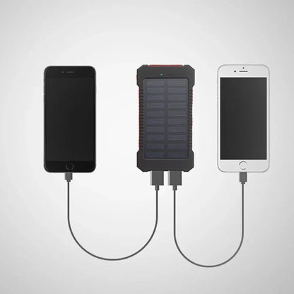 Portable Solar Powered Battery Charger / Power-bank 200000mah