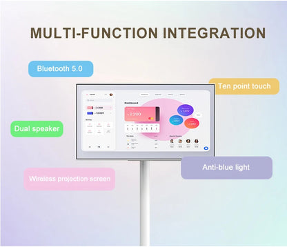 21.5-inch  Android Portable Touch Screen TV