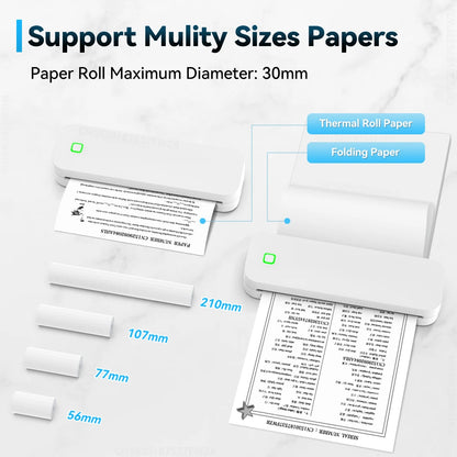 Portable A4 Thermal Printer