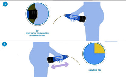 Male Penis Pump Water Vacuum Pump For Men Penis Enlargement Pump Dick Extender Cock Exercises Pump Glans Trainer Adults Sex Toys