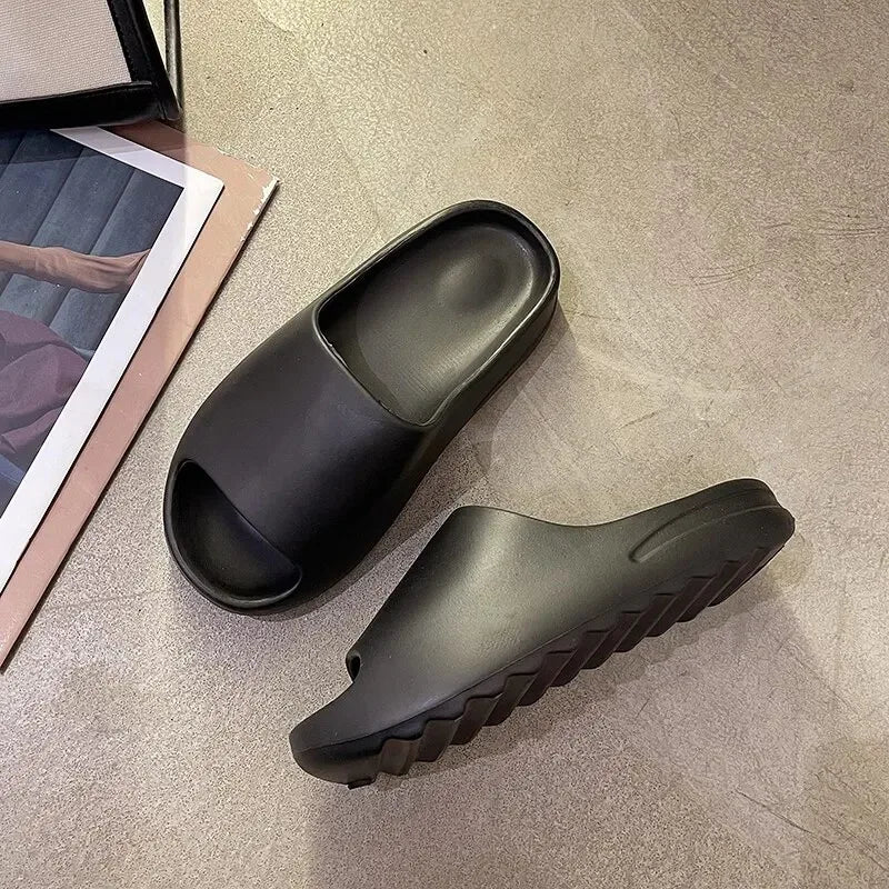 Mens Thick Bottom NonSlip  Slides