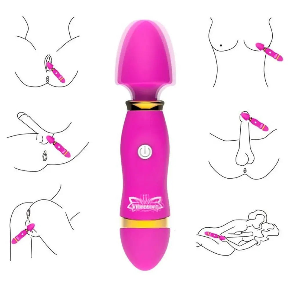 Dildo Vibrator G Spot Vagina Clitoris Stimulator / Butt Plug