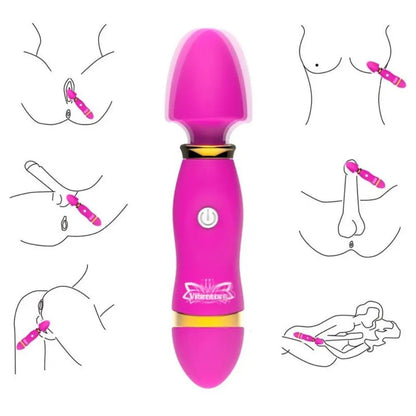 Dildo Vibrator G Spot Vagina Clitoris Stimulator / Butt Plug